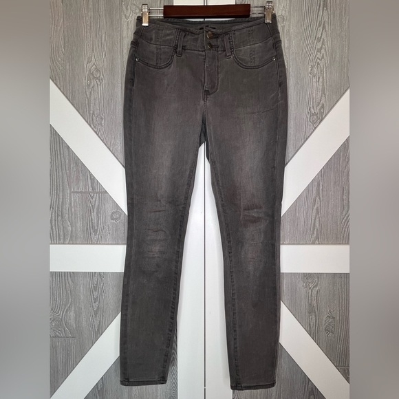 B7.17 NYDJ Ami High Rise Skinny Hollywood Jeans in Smokey Mountain Size 4 - Picture 1 of 9